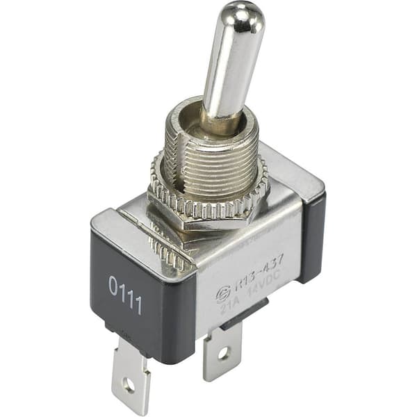 TRU COMPONENTS 1588032 TC-R13-437A1-01B Vippströmställare 14 V/DC 21 A 1x Av/På låsande 1 st