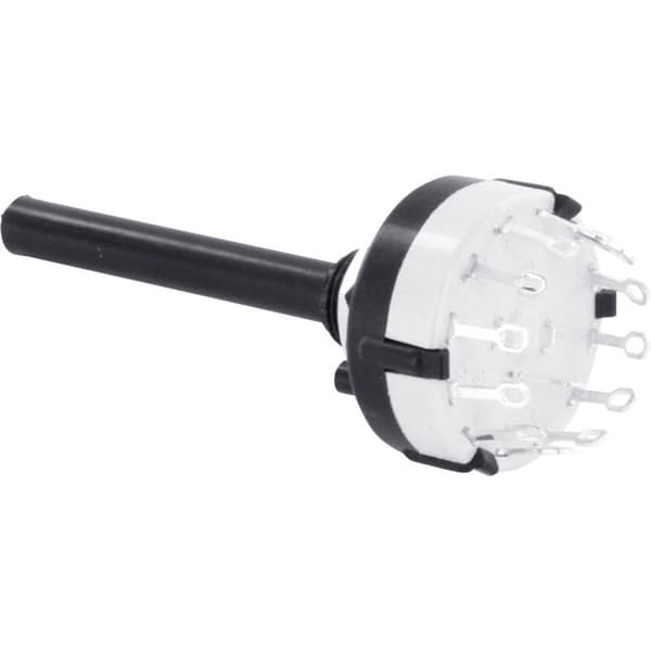 TRU COMPONENTS TC-DS1X12L TC-DS1X12L Vridströmbrytare 0.35 A Switchpositioner 12 12 x 30 ° 1 st