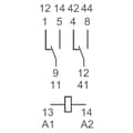 Miniatyrbild 3 av 4: Finder 55.32.8.024.0040 Insticks-relä 24 V/AC 10 A 2 switch 1 st
