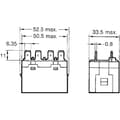 Miniatyrbild 3 av 4: Omron G7L-2A-T 24 VDC Insticks-relä 24 V/DC 25 A 2 NO 1 st