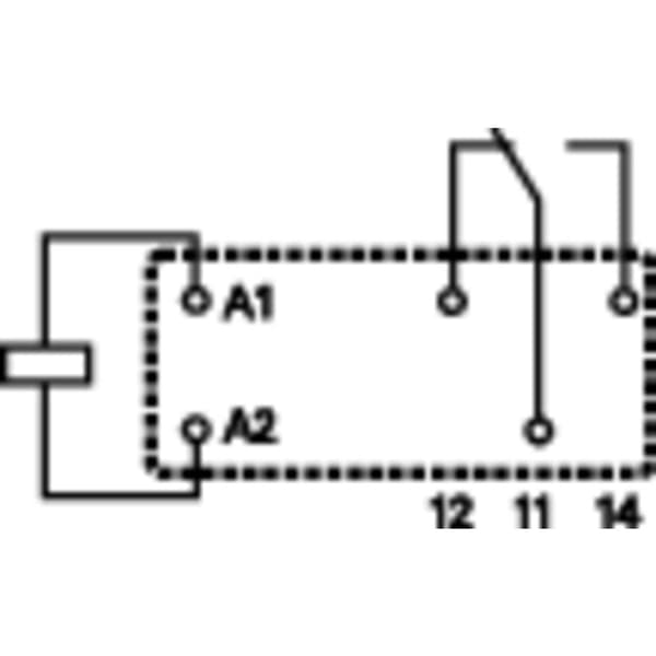 TE Connectivity RT114730 Kretskort-relä 230 V/AC 12 A 1 switch 1 st