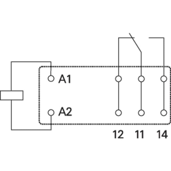 TE Connectivity RT314524 Kretskort-relä 24 V/AC 16 A 1 switch 1 st