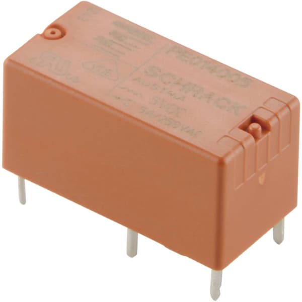 TE Connectivity PE014F05 Kretskort-relä 5 V/DC 5 A 1 switch 1 st