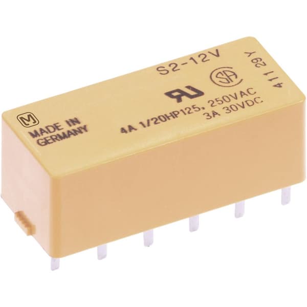 Panasonic S224 Kretskort-relä 24 V/DC 4 A 2 NO, 2 NC 1 st