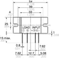 Miniatyrbild 3 av 4: Panasonic Halvledar-relä AQ10A2ZT432 5 A Växelspänning (max.): 250 V/AC Nollspänning 1 st