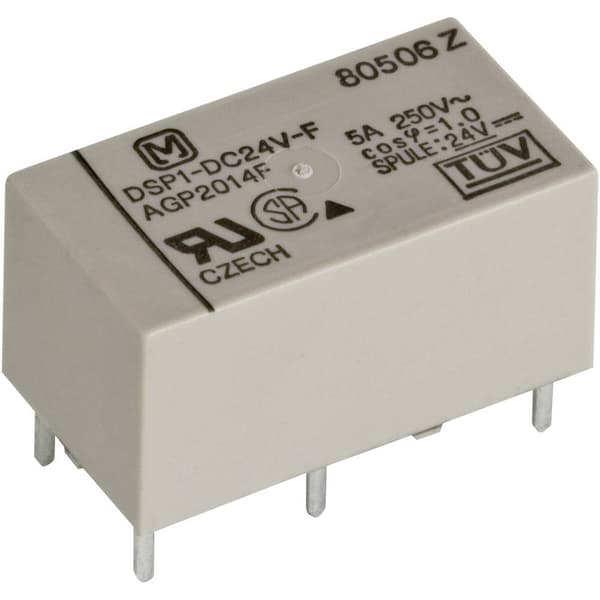 Panasonic DSP112F Kretskort-relä 12 V/DC 5 A 1 NO, 1 NC 1 st