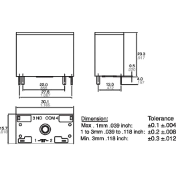 Panasonic ALF1P05 Kretskort-relä 5 V/DC 25 A 1 NO 1 st