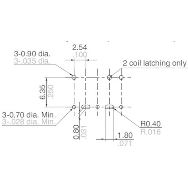 Panasonic ARS1012 Kretskort-relä 12 V/DC 0.5 A 1 switch 1 st