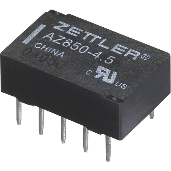 Zettler Electronics AZ850-3 Kretskort-relä 3 V/DC 1 A 2 switch 1 st