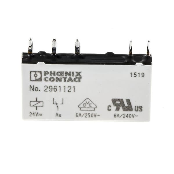 Phoenix Contact REL-MR- 24DC/21AU Kretskort-relä 24 V/DC 6 A 1 switch 1 st