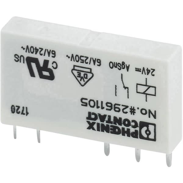 Phoenix Contact REL-MR- 24DC/21AU Kretskort-relä 24 V/DC 6 A 1 switch 1 st