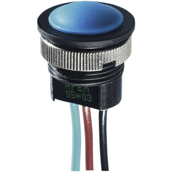 APEM IAR3F1200 IAR3F1200 Tryckströmställare 24 V/DC 2 A 1x Av/(På) momentan IP67 (front) 1 st