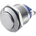 Miniatyrbild 1 av 2: TRU COMPONENTS GQ 19H-S Vandalskyddad Tryckströmställare 48 V/DC 2 A 1x Av/(På) momentan IP65 1 st