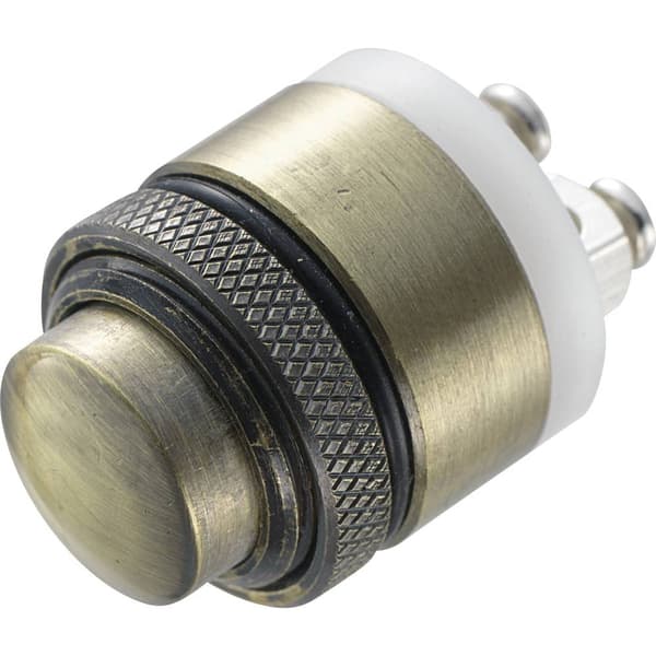 TRU COMPONENTS 701287 GQ-16B-M Vandalskyddad Tryckströmställare 36 V/DC 2 A 1x Av/(På) momentan IP40 1 st