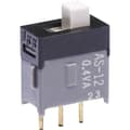 Miniatyrbild 1 av 2: NKK Switches AS22AP AS22AP Skjutomkopplare 28 V DC/AC 0.1 A 2x På/På 1 st