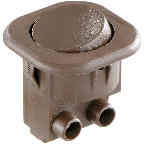 interBär 8014-109.01 Vippströmbrytare 8014-109.01 250 V/AC 6 A 1x Av/På låsande 1 st