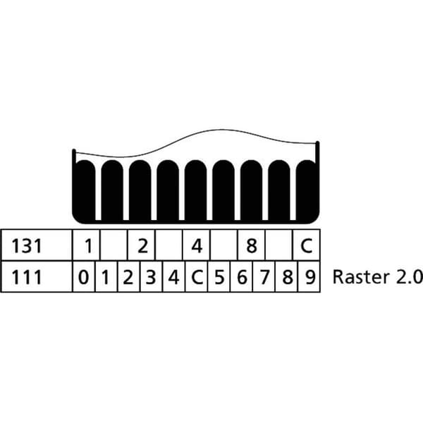 PTR Hartmann 130004 SMC-D-111-AK-2 Kodningsomkopplare Decimal 0-9 Switchpositioner 10 1 st