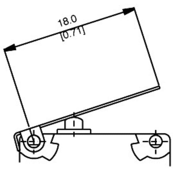 Saia V4NST7Y1UL Mikro-switch V4NST7Y1UL 250 V/AC 5 A 1x På/(På) IP67 momentan 1 st