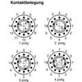 Miniatyrbild 2 av 2: KYOCERA/AVX 417-12 417 Korskopplare 150 V/AC 0.13 A Switchpositioner 12 1 x 30 ° 1 st