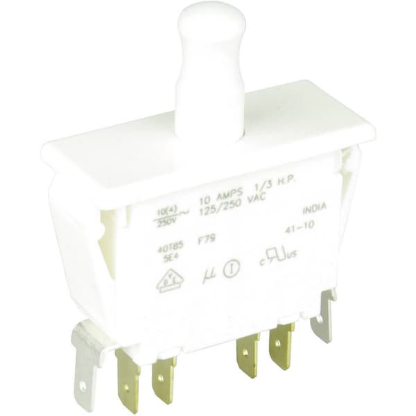 ZF F79-66A F79-66A Tryckströmställare 250 V/AC 10 A 2x På/(På) momentan 1 st