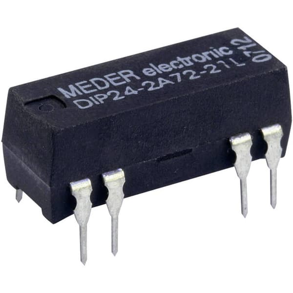 StandexMeder Electronics DIP05-2A72-21L Reed-Relä 2 NO 5 V/DC 0.5 A 10 W DIP-8