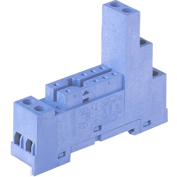 Finder 95.75 Reläsockel Finder 40.52, Finder 40.61, Finder 44.52, Finder 44.62 (L x B x H) 73.1 x 15.5 x 54 mm 1 st