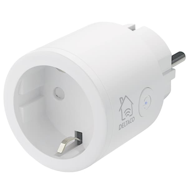 DELTACO SMART HOME WiFi-kytkin 1xCEE 7/3, 10A