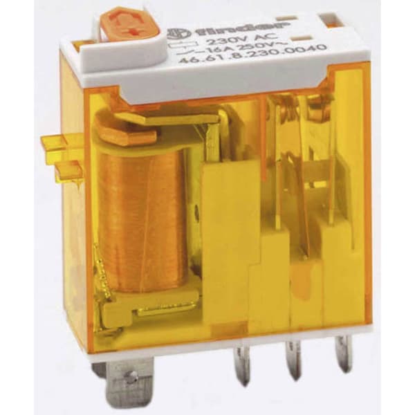 Finder 46.61.8.230.0054 Insticks-relä 230 V/AC 16 A 1 switch 1 st