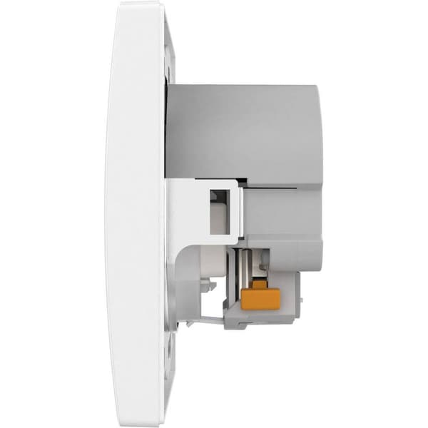 2USB 2U-449061 Eluttag Infälld USB-uttag Ren vit (glansig)
