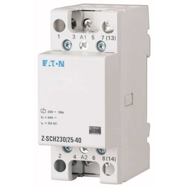 Eaton Z-SCH24/25-22 Installationsskydd Nominell spänning: 24 V/AC Växelström (max): 25 A 2 NO, 2 NC 1 st