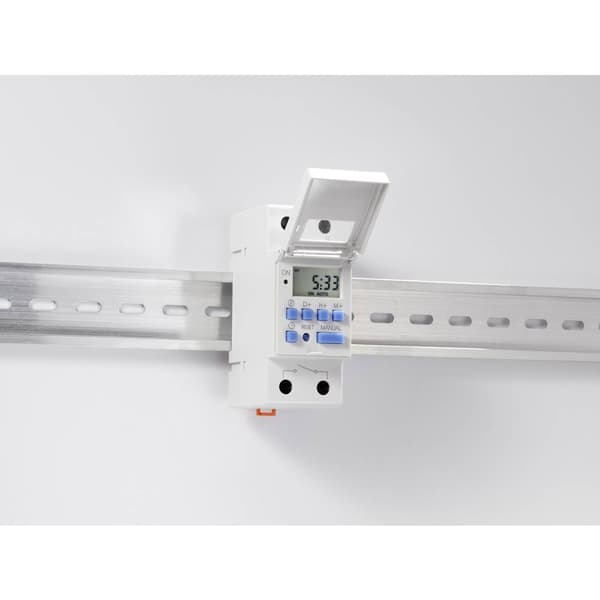 Driftspänning: 230 V/AC TRU COMPONENTS TRU-DTS-AHC17-30A 1 switch 30 A 250 V/AC Veckoprogram