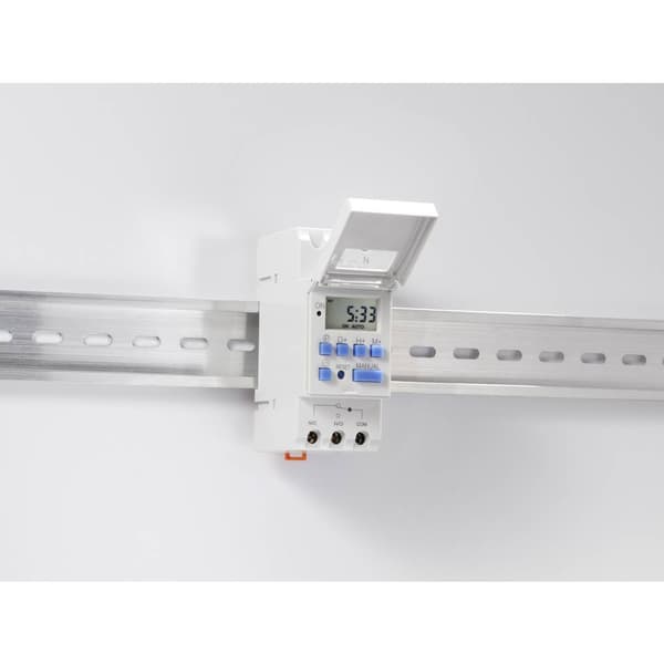 Driftspänning: 230 V/AC TRU COMPONENTS TRU-DTS-AHC20A 1 switch 20 A 250 V/AC Veckoprogram