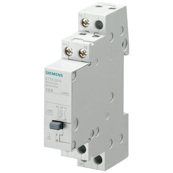 Siemens 5TT4201-0 Kopplingsrelä Nominell spänning: 250 V Växelström (max): 16 A 1 NO 1 st