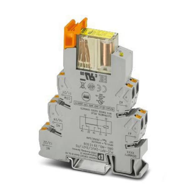 Phoenix Contact PLC-RPT- 24UC/2X21/FG Relämodul 24 V/DC 2 switch 1 st