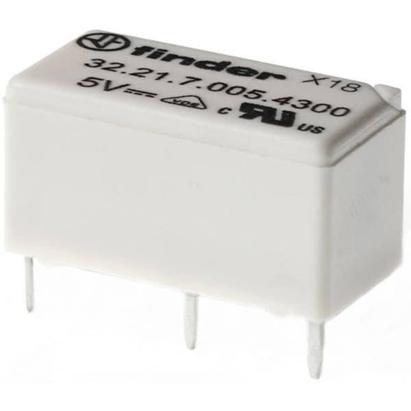 Finder 32.21.7.024.4000 Kretskort-relä 24 V/DC 6 A 1 switch 1 st