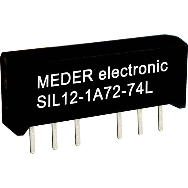StandexMeder Electronics SIL24-1A72-71D Reed-Relä 1 NO 24 V/DC 0.5 A 10 W SIL-4