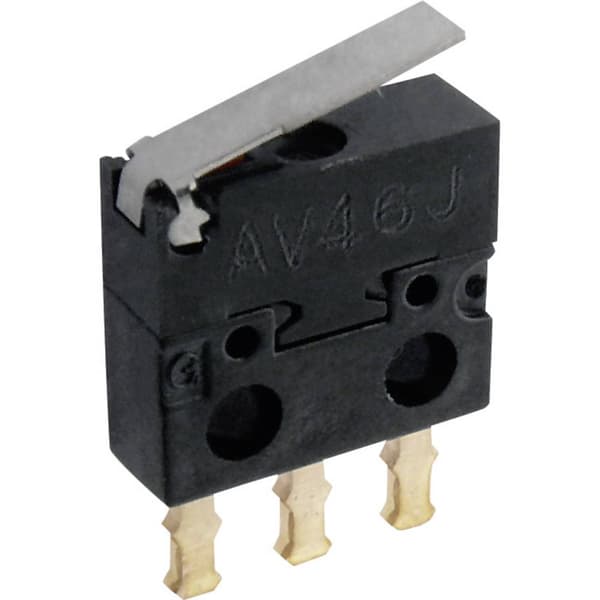 Panasonic AV402461J Mikro-switch AV402461J 30 V/DC 0.5 A 1x På/(På) IP40 momentan 1 st