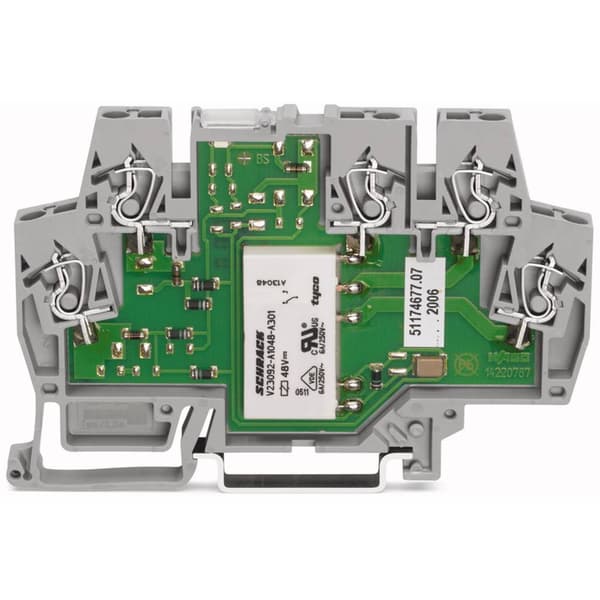 WAGO 859-358 reläklämma Nominell spänning: 230 V/AC Växelström (max): 5 A 1 switch 1 st