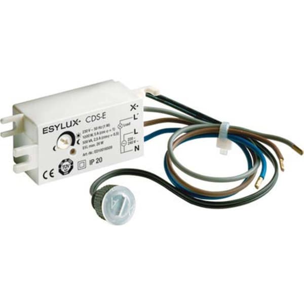 ESYLUX ED10016509 Skymningsrelä Vit 230 V 1 NO