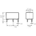Miniatyrbild 3 av 4: Omron G6B-2214P-US 5 VDC Kretskort-relä 5 V/DC 5 A 2 NO 1 st