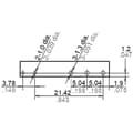 Miniatyrbild 4 av 4: Panasonic APF30224 Kretskort-relä 24 V/DC 6 A 1 switch 1 st