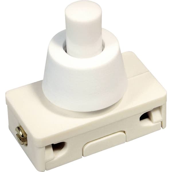 interBär 3030-276.02 Tryckströmbrytare 250 V/AC 2 A 1x Av/På låsande (L x B) 25 mm x 14 mm 1 st