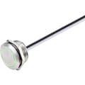 Miniatyrbild 1 av 2: TRU COMPONENTS TC-9219112 Tryckströmställare 24 V/DC 50 mA 1x Av/(På) momentan Grön IP40 1 st