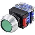 Miniatyrbild 1 av 2: TRU COMPONENTS TC-9428088 LAS0-L-11/G Tryckströmställare 250 V 5 A 1x Av/(På) momentan IP40 1 st
