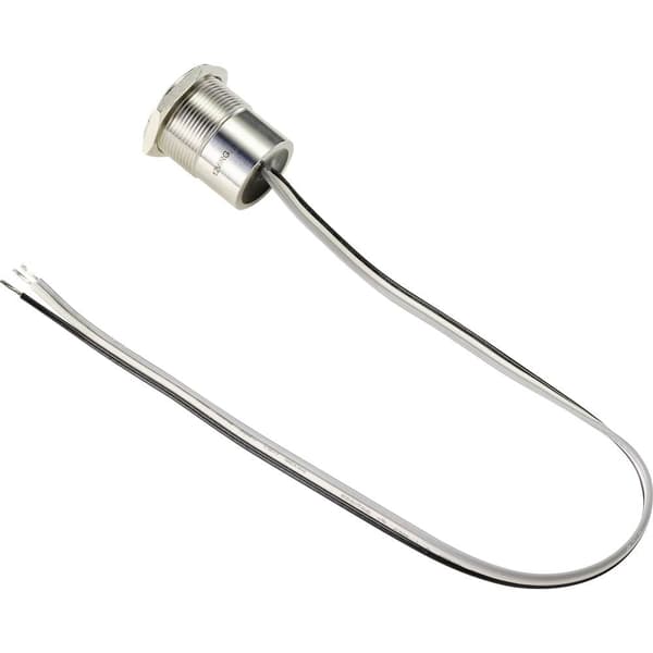 TRU COMPONENTS TC-9554808 Sensor-switch 24 V 0.5 A 1x Av/På låsande Grön, Röd (Ø) 25 mm IP65 1 st