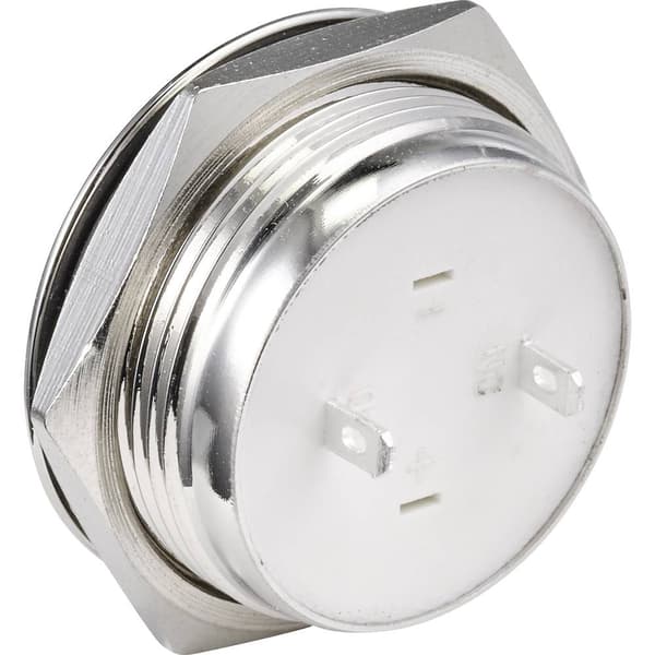 TRU COMPONENTS TC-9563704 Tryckströmställare 12 V 0.005 A 1x Av/(På) Kontaktelement (Ø x H) 24.7 mm x 14.5 mm IP65 1 st