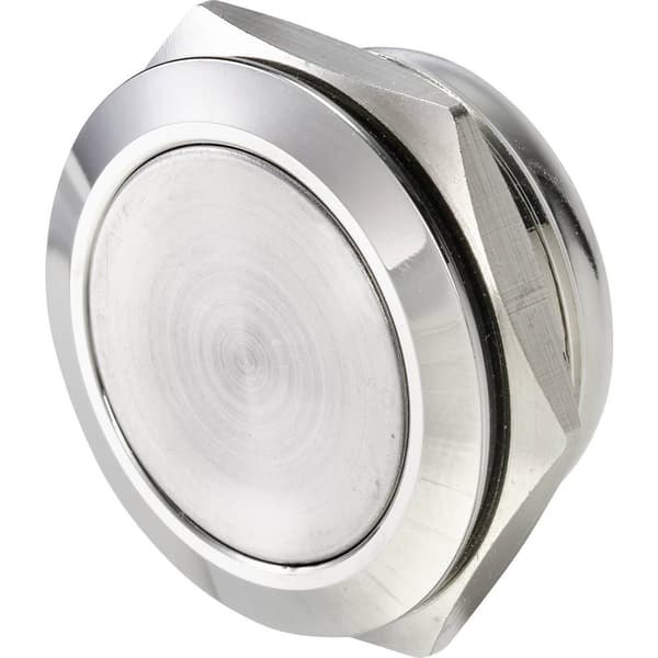 TRU COMPONENTS TC-9563704 Tryckströmställare 12 V 0.005 A 1x Av/(På) Kontaktelement (Ø x H) 24.7 mm x 14.5 mm IP65 1 st