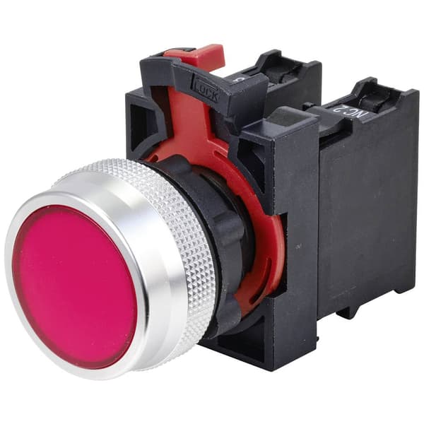 TRU COMPONENTS TC-10091016 Tryckströmbrytare 250 V/AC 5 A 1x På/(På) momentan IP40 1 st