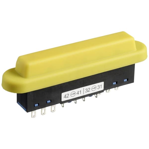 Idec AL6H-M24P-G AL6H-M24P-G Tryckknapp för lampa 250 V 1 A 2x Av/(På) momentan Grön IP65 1 st