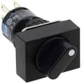 Miniatyrbild 1 av 2: Idec AS6H-2Y2P AS6H-2Y2P Vridströmbrytare 220 V 1 A Switchpositioner 2 2 x 90 ° IP65 1 st